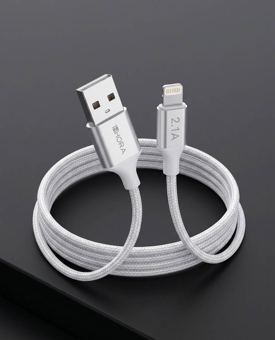 1HORA Type-C to Type-C Fast Charging Cable (1M, 2.1A)