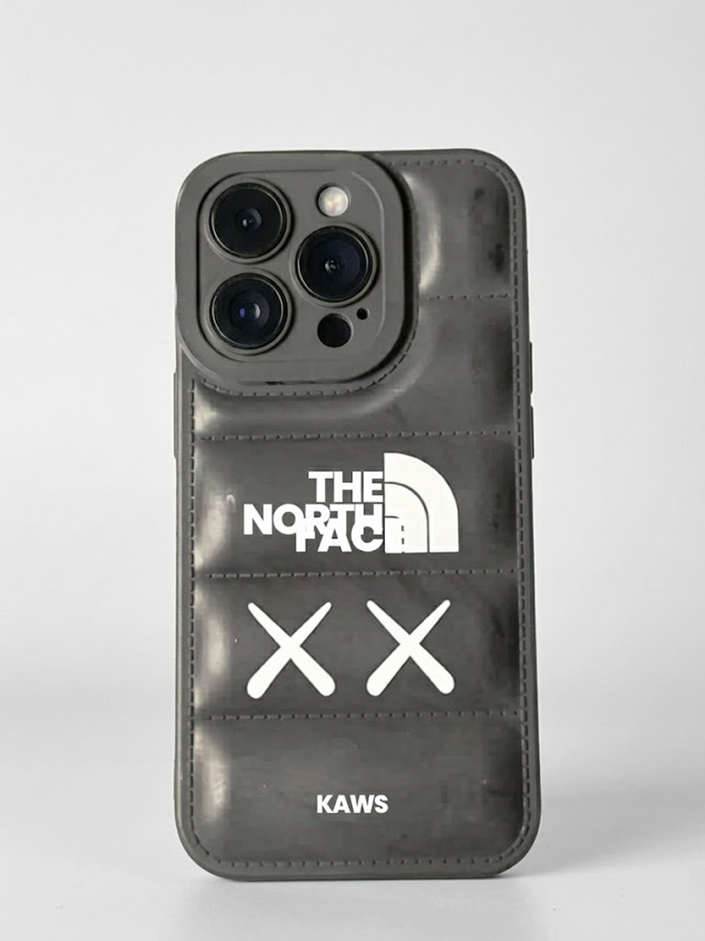 KAWS x The North Face Puffer iPhone Case – iPhone 15 Pro