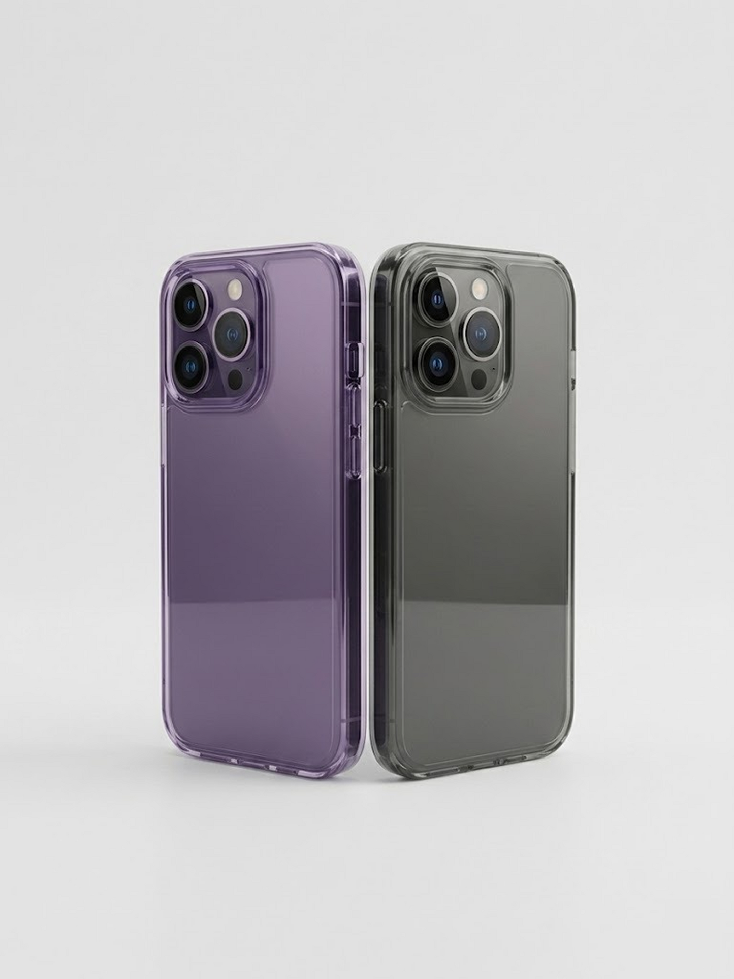 Premium Transparent Color iPhone Case – Crystal Clear Tinted Cover For iPhone 14 Pro / 15 Pro