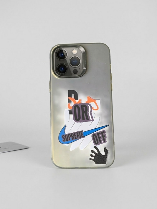 Trendy Streetwear Graphic Protective Case for iPhone