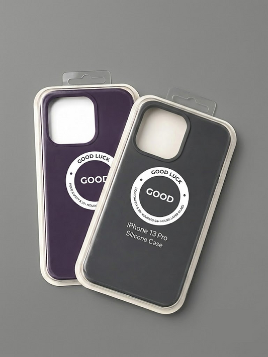 Good Luck Silicone Case for iPhone 13 Pro – Premium Soft Touch Cover