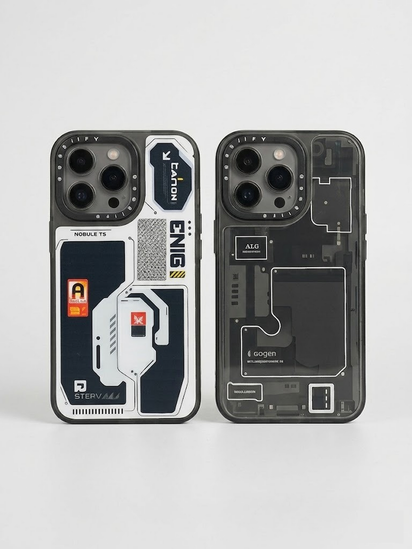 Futuristic Tech-Mechanical Series Protective Case for iPhone