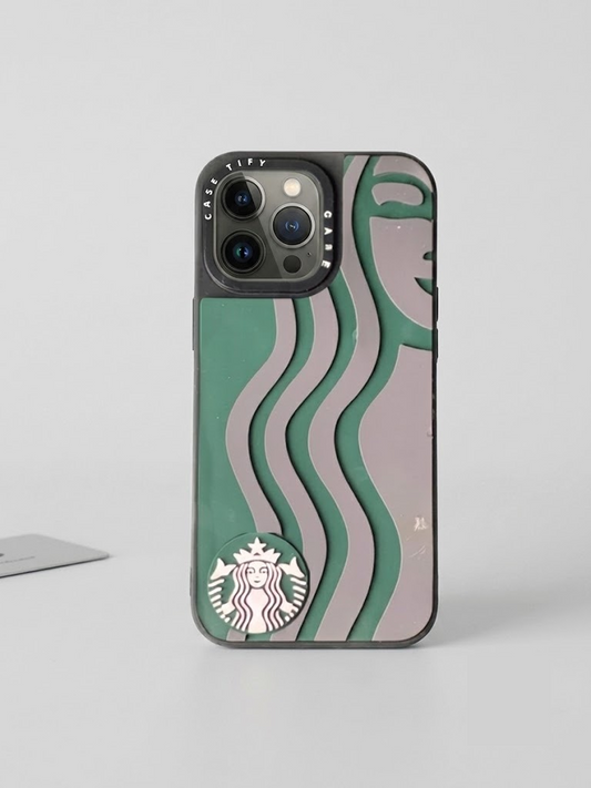 Iconic Coffee-Inspired Artistic Series Protective Case for iPhone