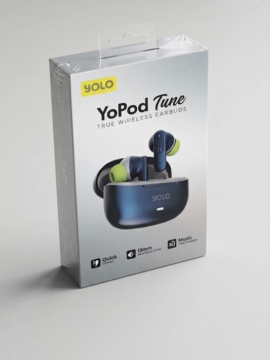 YOLO YoPod Tune True Wireless Earbuds